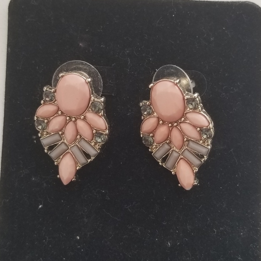 Earrings light pink - Picture 2 of 3